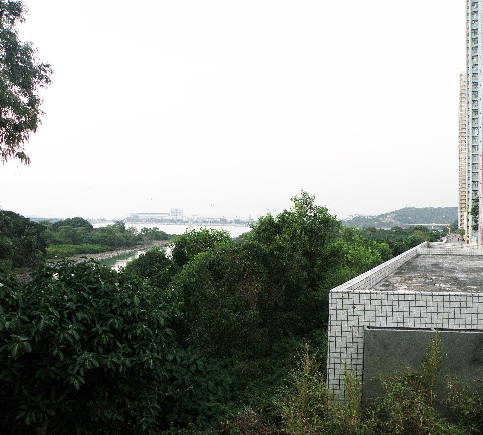 Proposed site of Tung Chung West Station